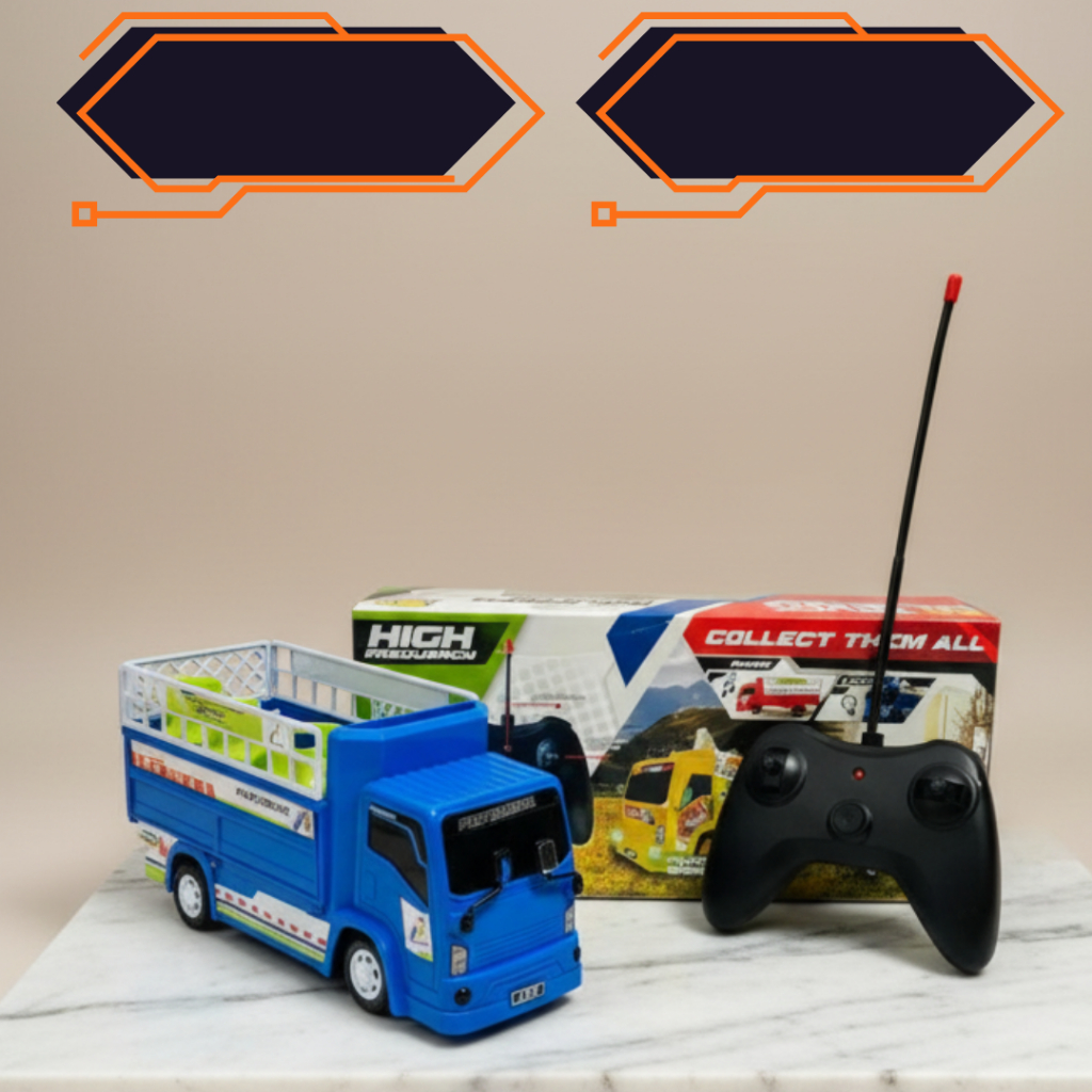 Mainan Anak  Truk Pengankut Gas Elpiji Remot Kontrol  Truck Oleng Musik full lampu TOLELOT