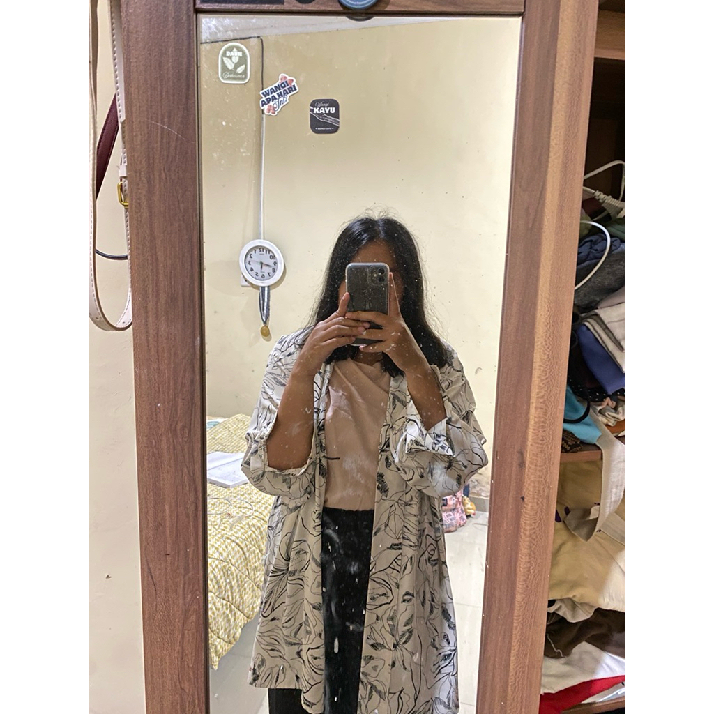 This is April Long Outerwear