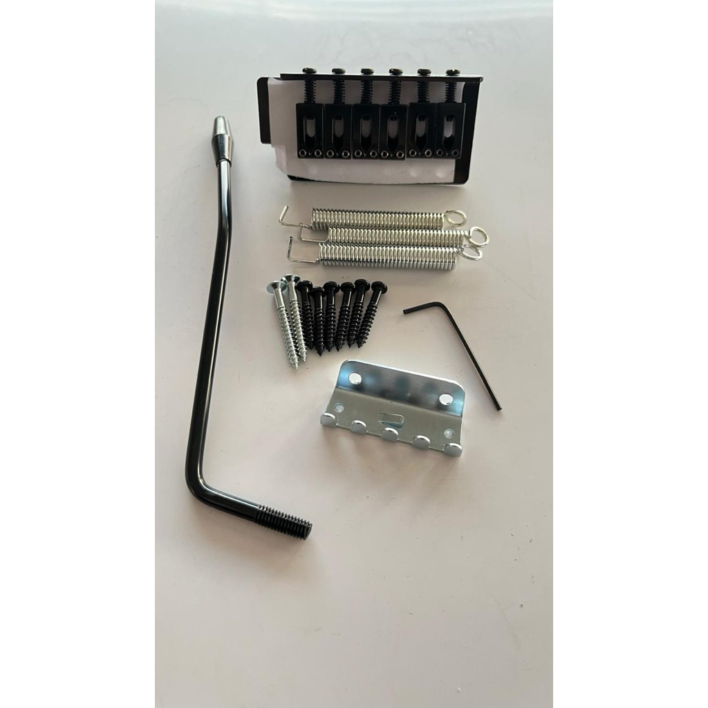 Bridge Tremolo Stratocaster Semi Updown Hitam