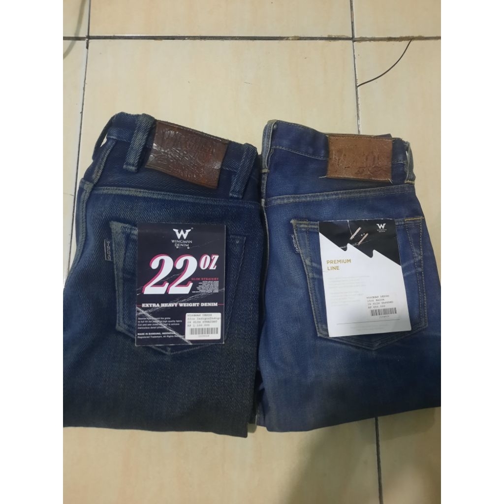 BUNDLING WINGMAN DENIM - 22 OZ DAN 15 OZ