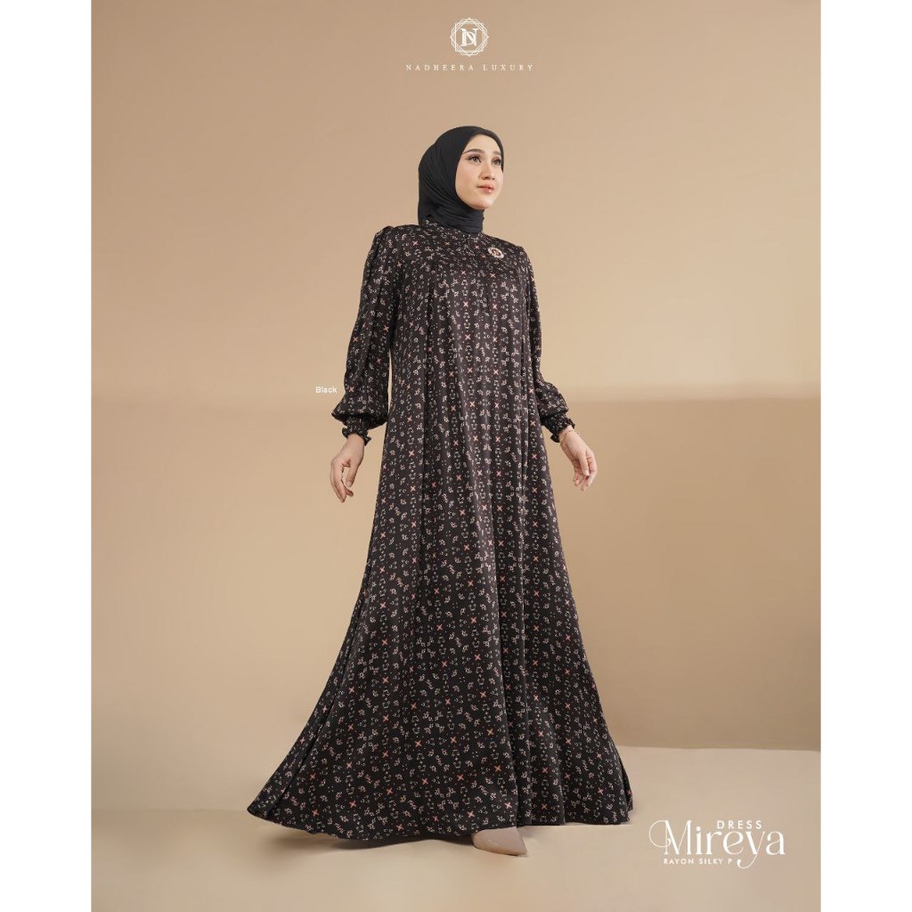 COD BUSANA MUSLIM GAMIS MIREYA MIDI & DRESS by NADHEERA LUXURY