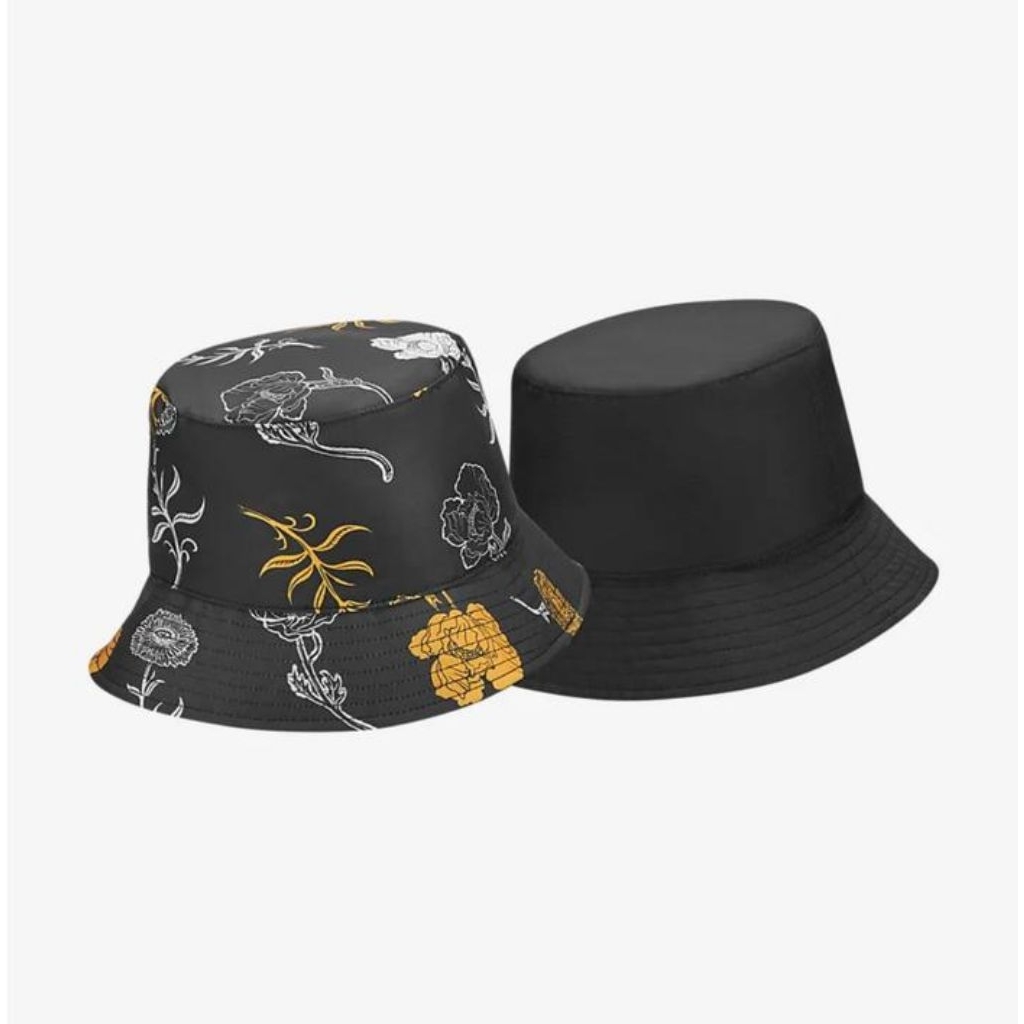 Topi Nike Original – Reversible + Hidden Pocket – Hitam – Size M/L – Preloved 5x Pakai