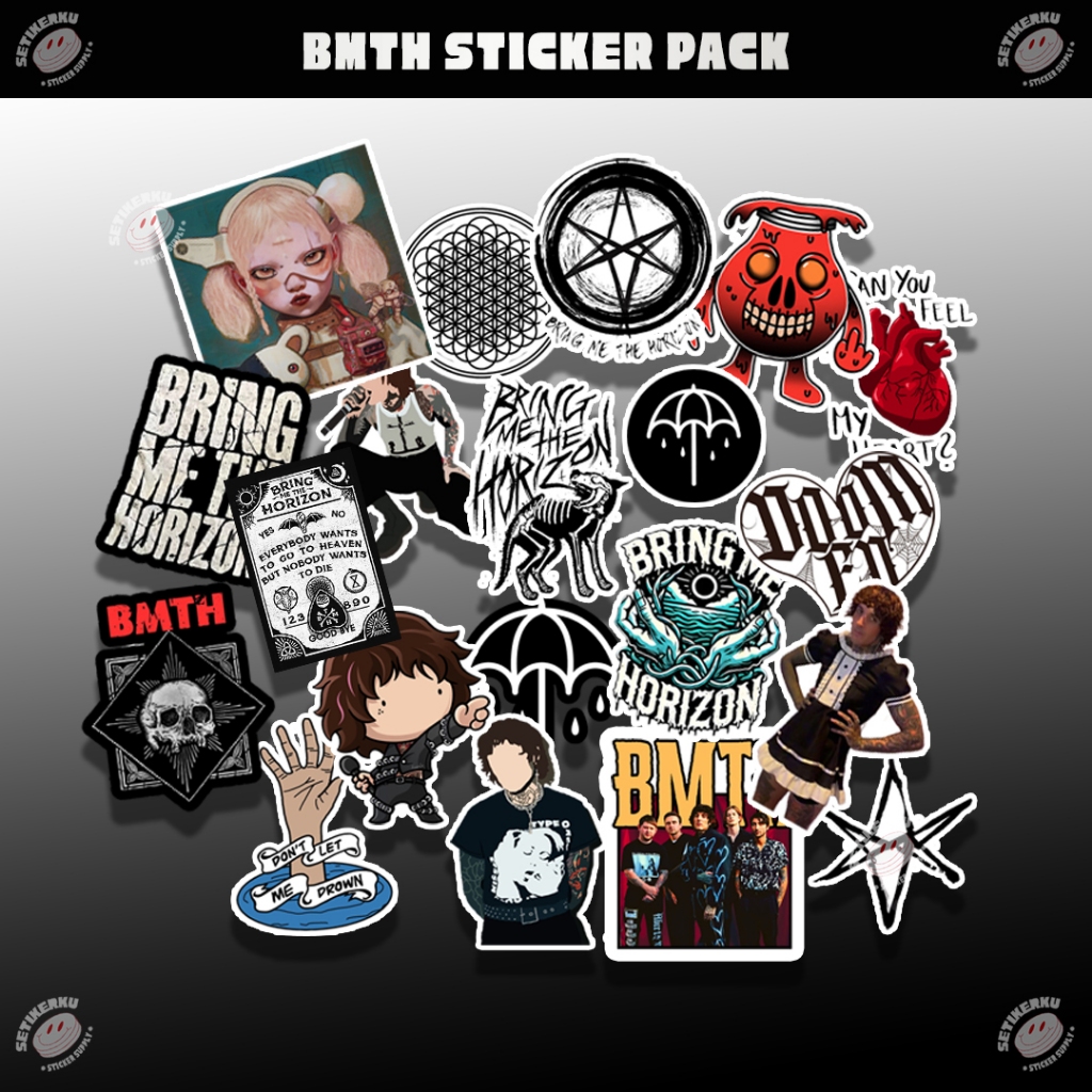 BRING ME THE HORIZON / BMTH Sticker Pack 20pcs | stiker bring me the horizon