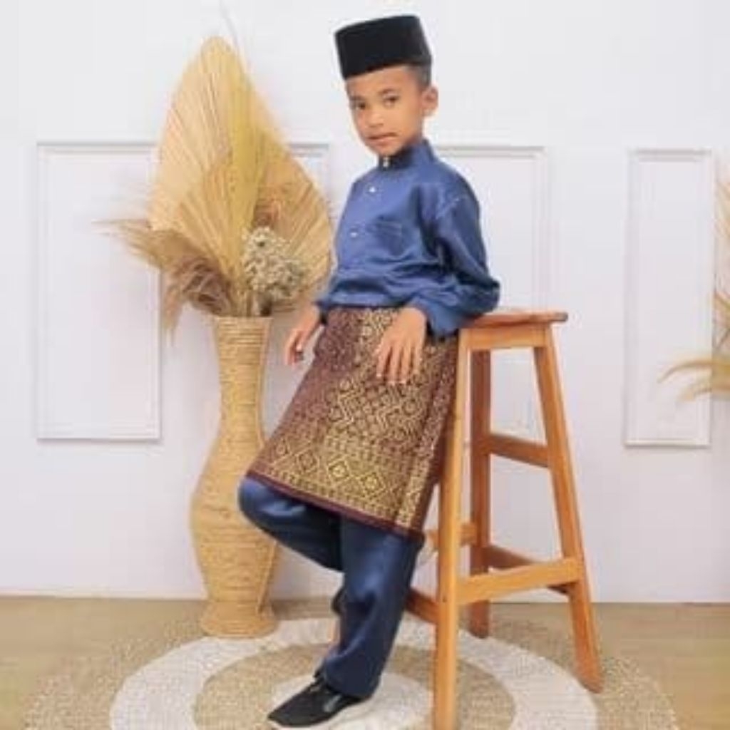 1 stell baju melayu anak laki2 NEW COLOUR TREND 2024