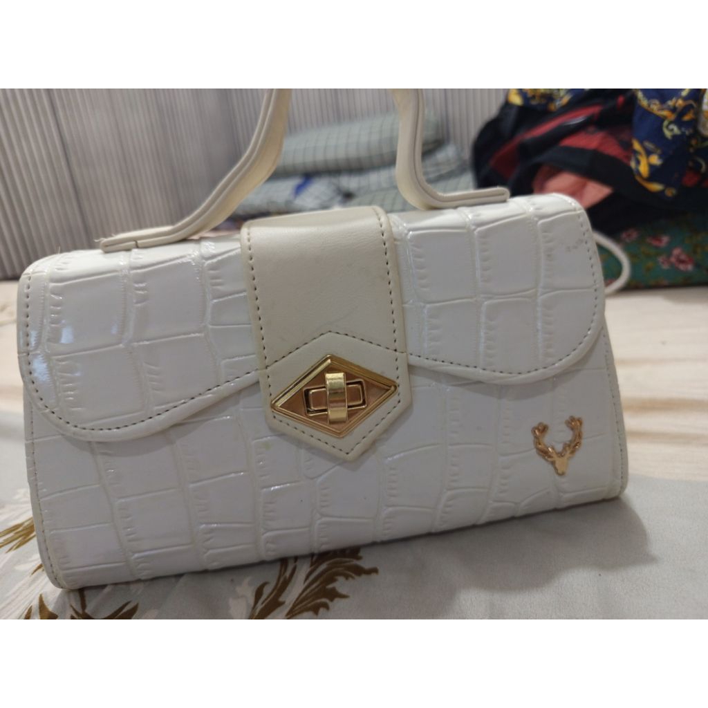 [PRELOVED] Tas wanita warna putih