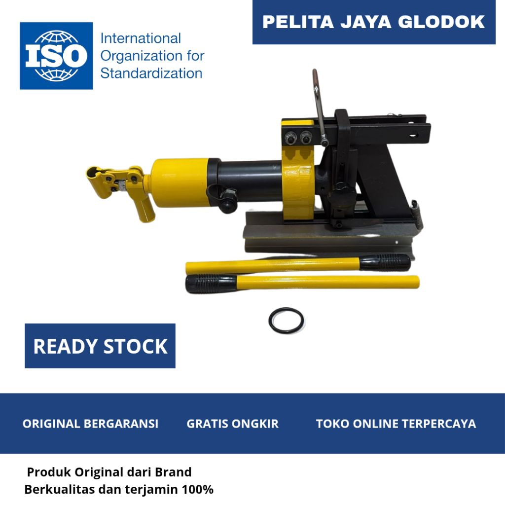 2in1 Heavy Duty 10mm Hydraulic Busbar Bending Manual dan Electric ZCB-150D Bender Tekuk Penekuk Hidr