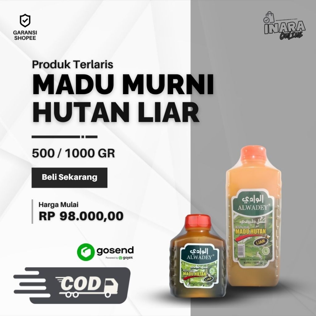 Madu Murni Hutan Liar - Madu Hutan LIAR Al-wadey
