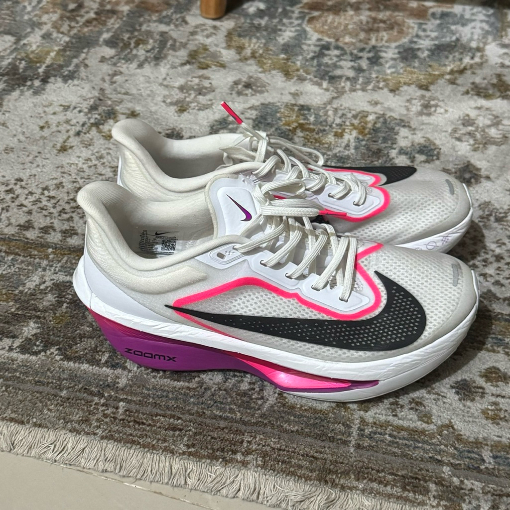 Nike Zoomfly 6 - White Pink [ Preloved Like New ]