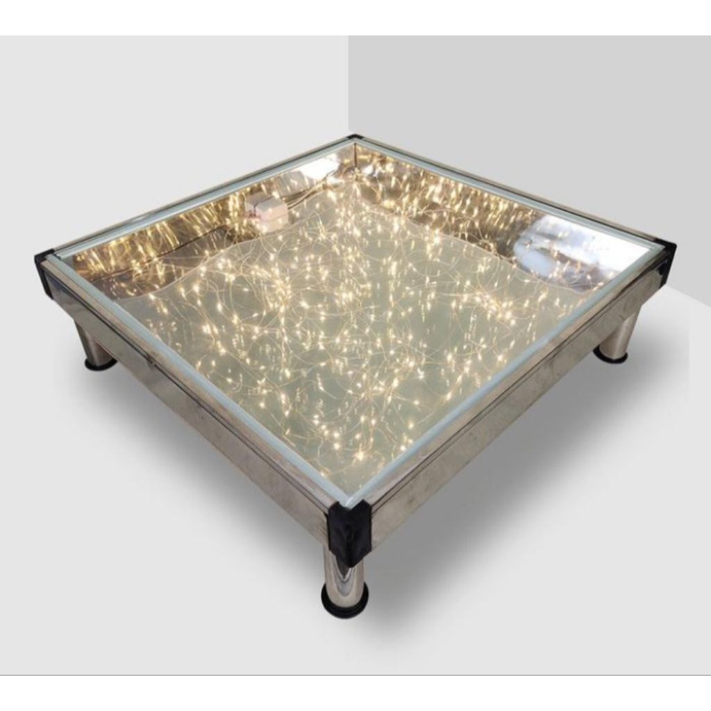 Lantai Kaca Dekorasi