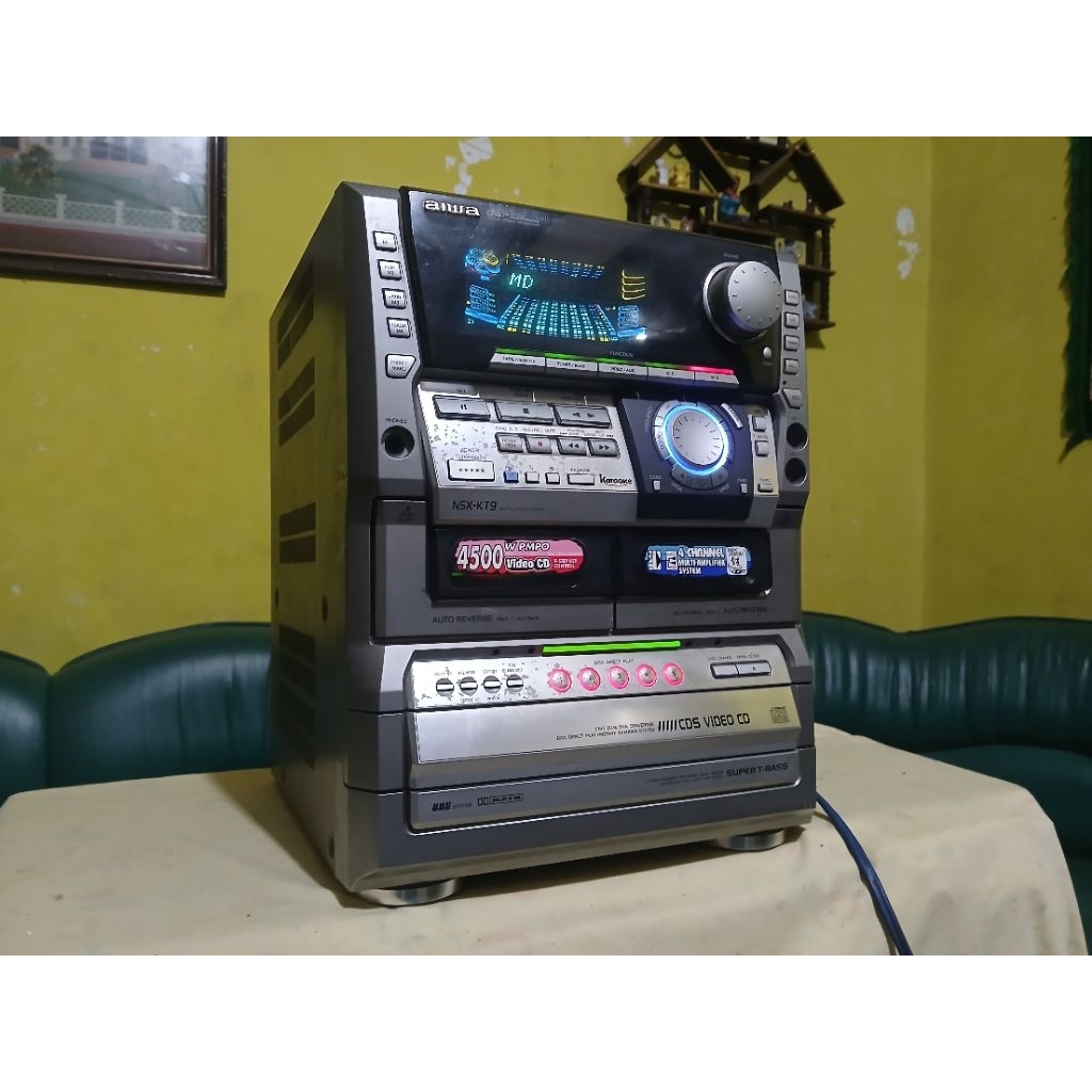 Head Ampli Hifi AIWA NSX-KT9 DSP Power Besar