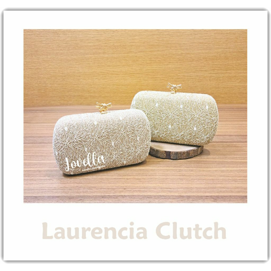 LOVELLA Laurencia Clutch - Tas Pesta - Clutch Pesta - Tas Pesta Mewah - Tas Pesta Cantik - Tas Pesta