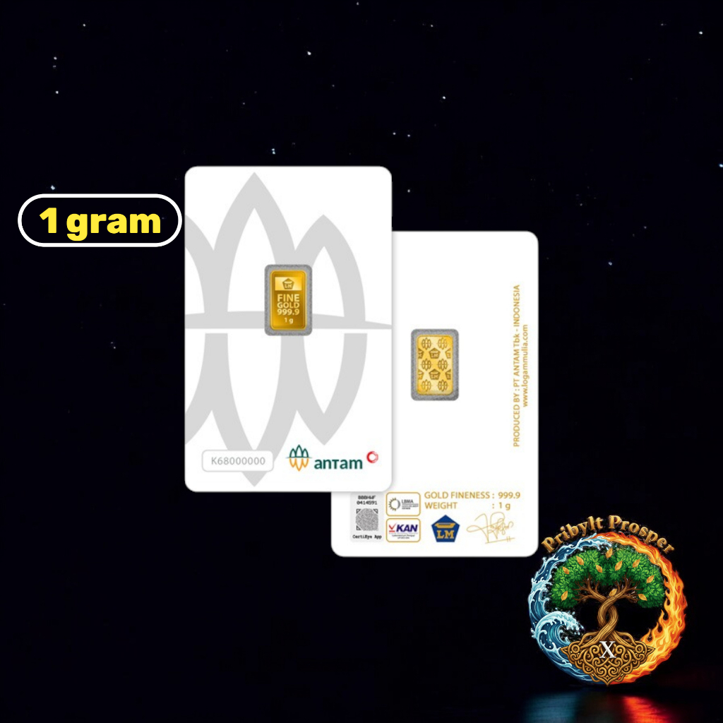 Emas LM 1 Gram Certieye Red Mark