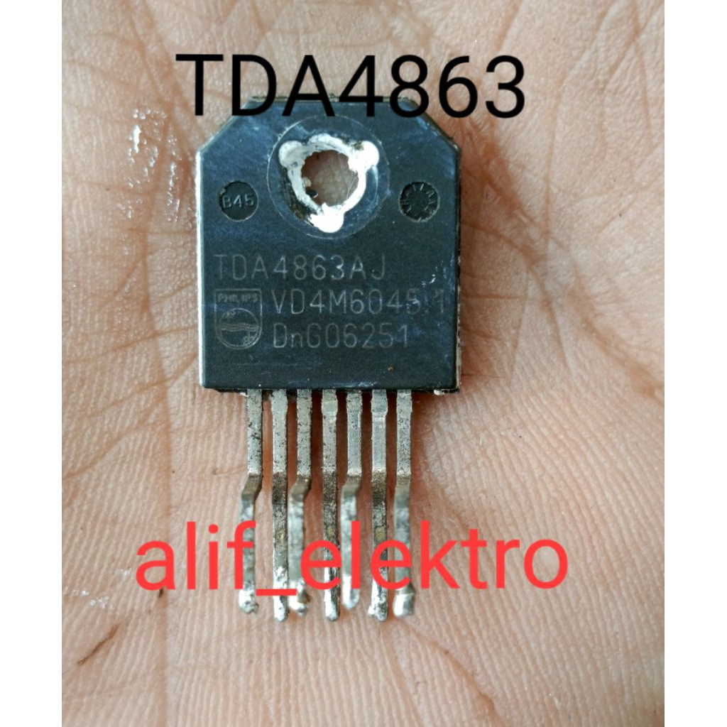 IC VERTIKAL TDA4863 CABUTAN ORI