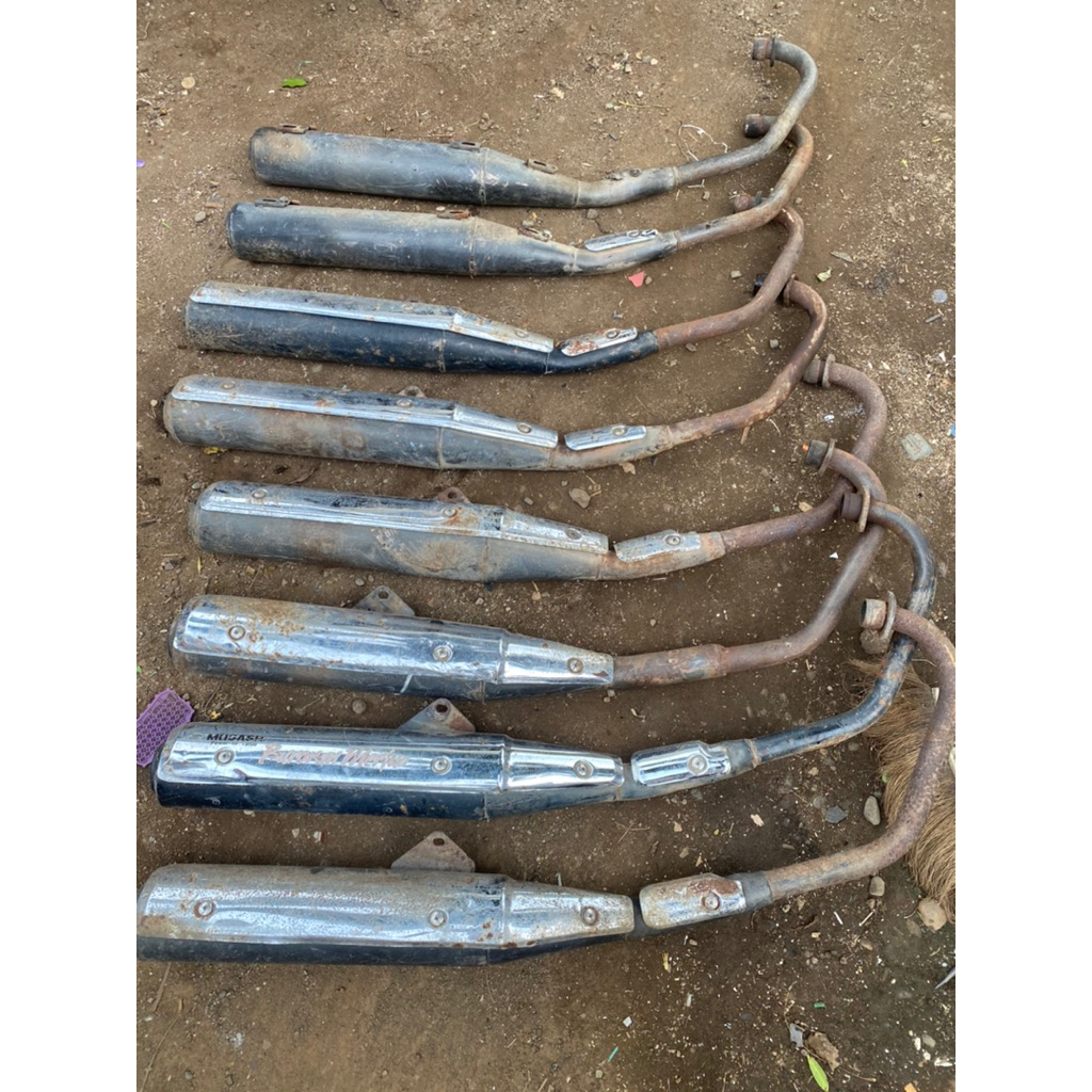 knalpot megapro primus original