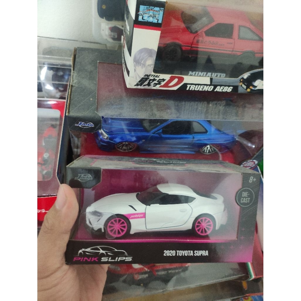 jada toys pink slips toyota gr supra