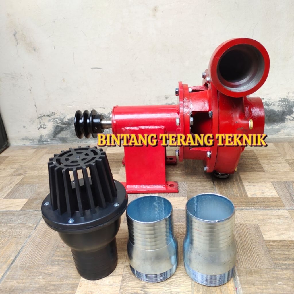 Dudukan Pompa Keong Pemadam Type Vanbelt ukuran 3 inch|Irin Pump|Penyiraman