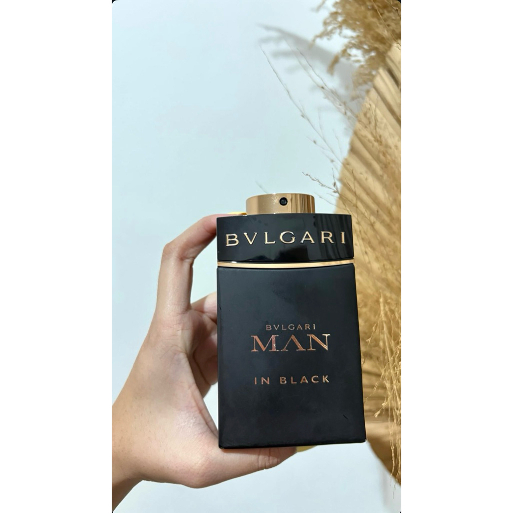Bvlgari Man In Black Eau de Parfum – Parfum Pria Oriental Spicy Elegan | Ori Reject Kemasan Store | 