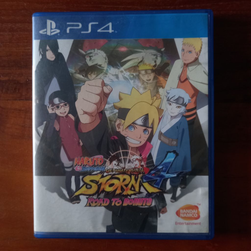 BD Kaset PS4 Naruto Ultimate Ninja Strom 4 - Road to Boruto - Second/Bekas