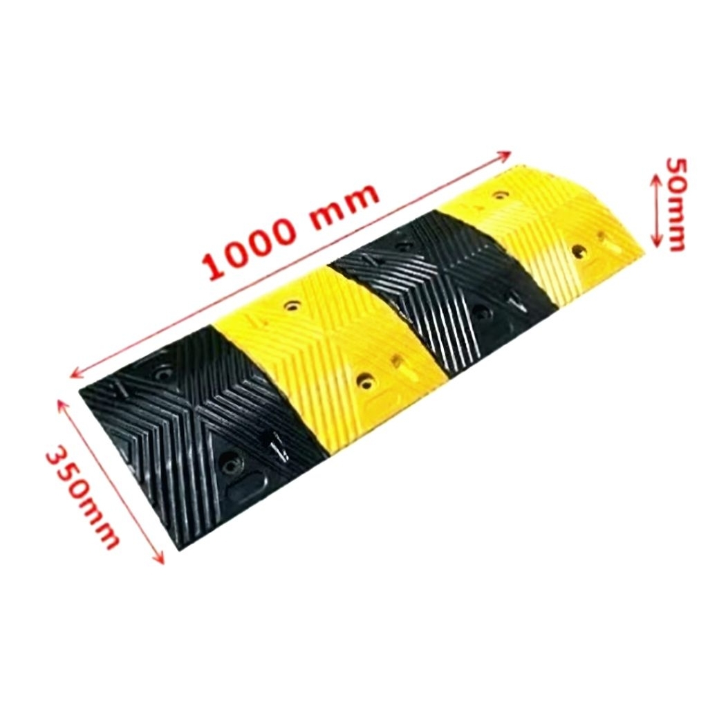 SpeedBump Rubber atau Polisi Tidur Karet tinggi 5 cm