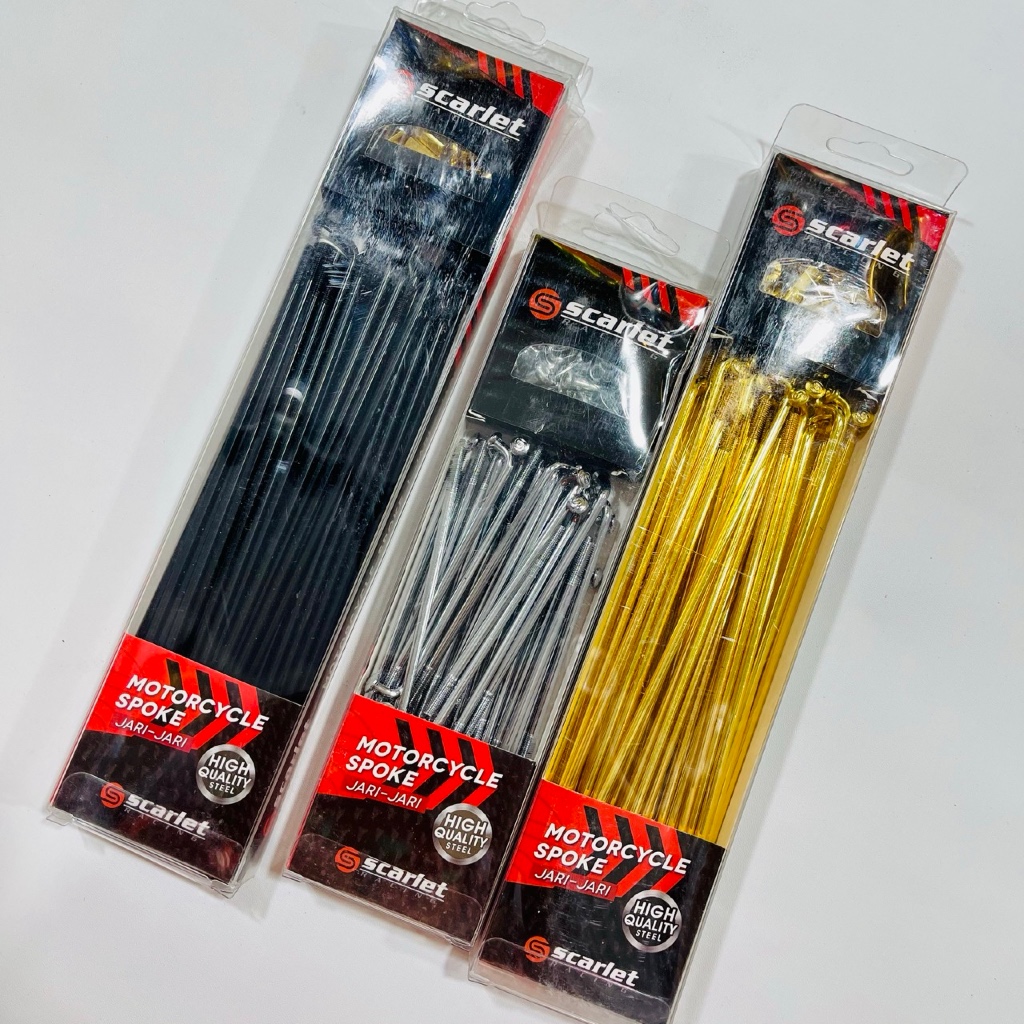 Jari Jari Motor yamaha RX KING merek SCARLET  untuk motor RX KING 184-164(velg ring 18) dan 164-154 