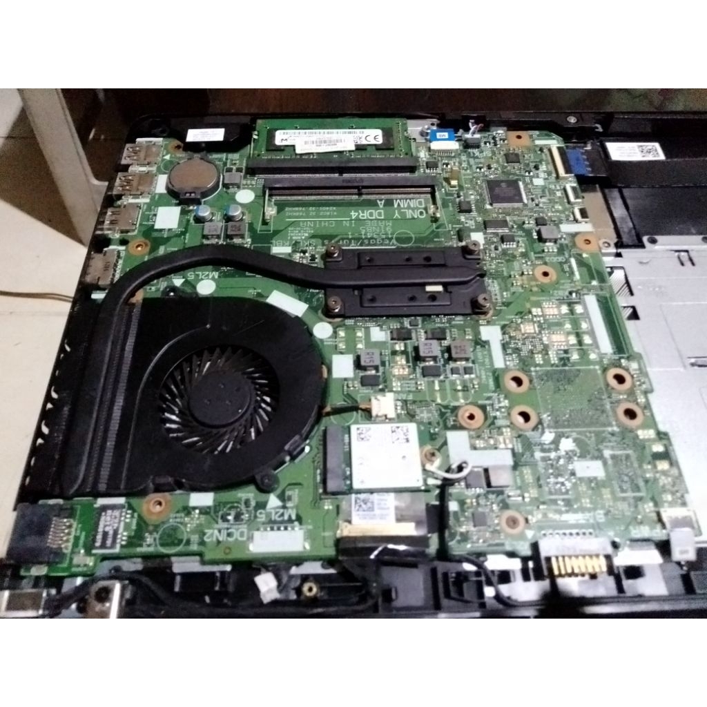 mainboard DELL VOSTRO 14-3468 i3 gen  7020u normal prawan ting2