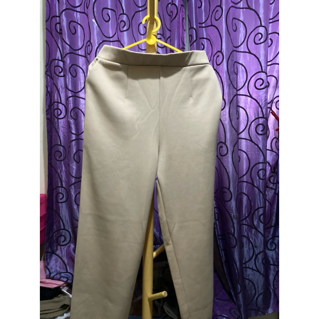 celana panjang cream