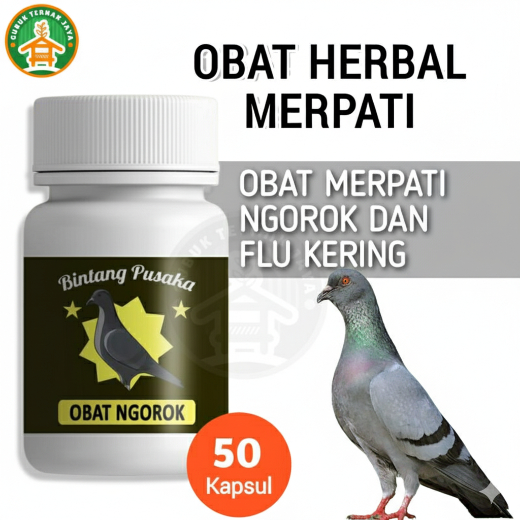 Obat Merpati Ngorok Gangguan Pernafasan Flu Kering - Gubuk Ternak Jaya