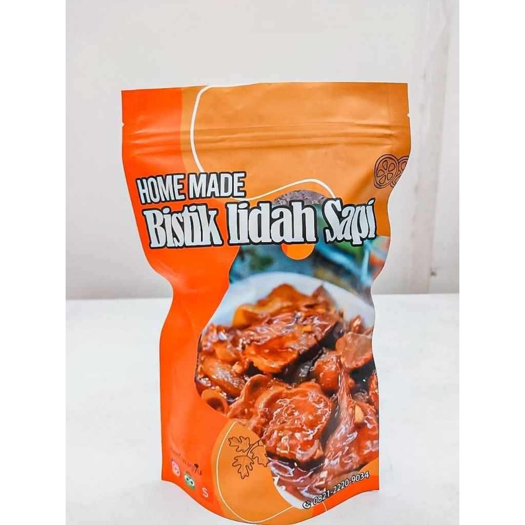Bistik Lidah Sapi Siap Saji Halal