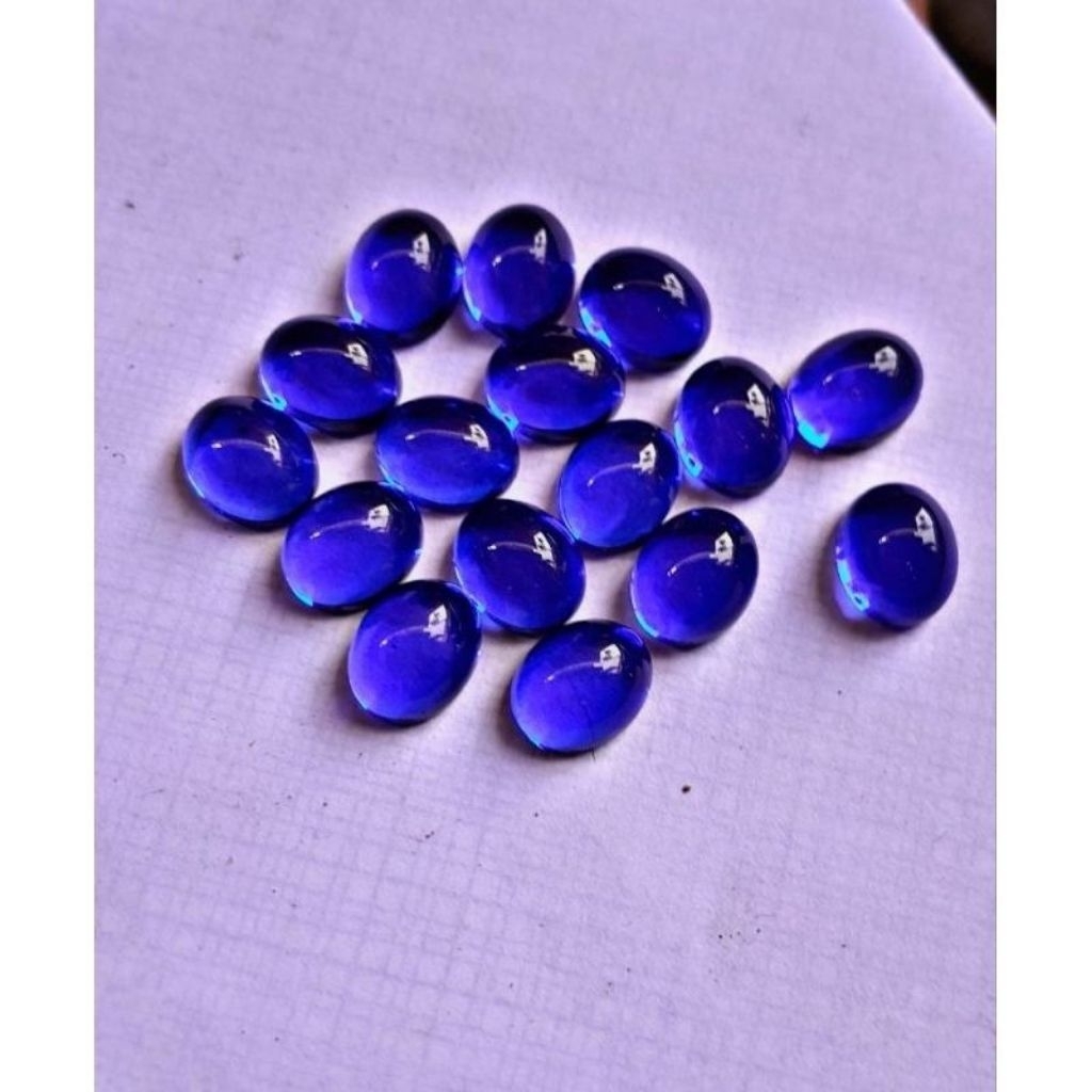 blue royal king safir blue cyklop 10x8 mm