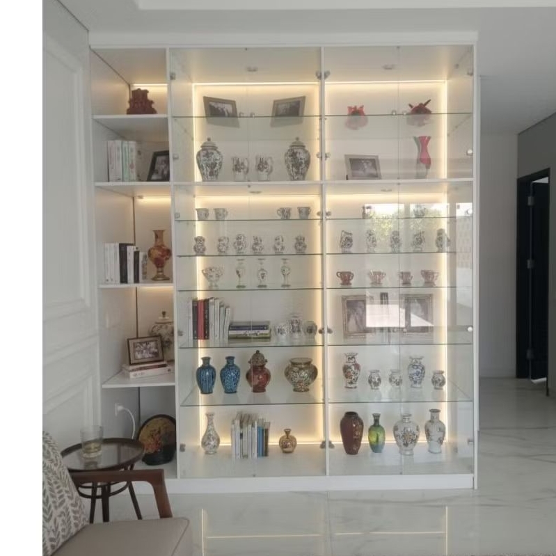 lemari kaca /lemari pajangan /lemari hias /buffet kaca