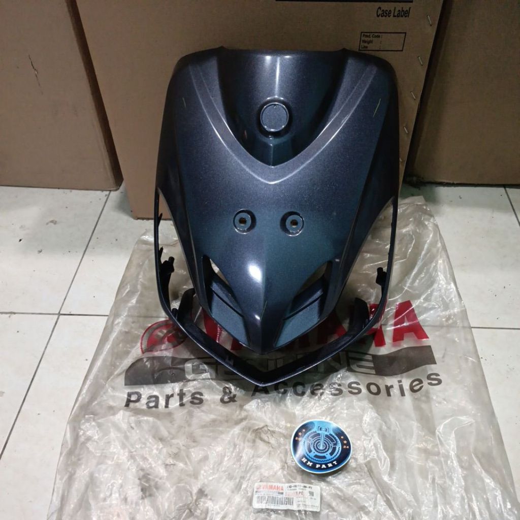 panel depan mio smile grey abu2 original 28D-f8311-00-P2