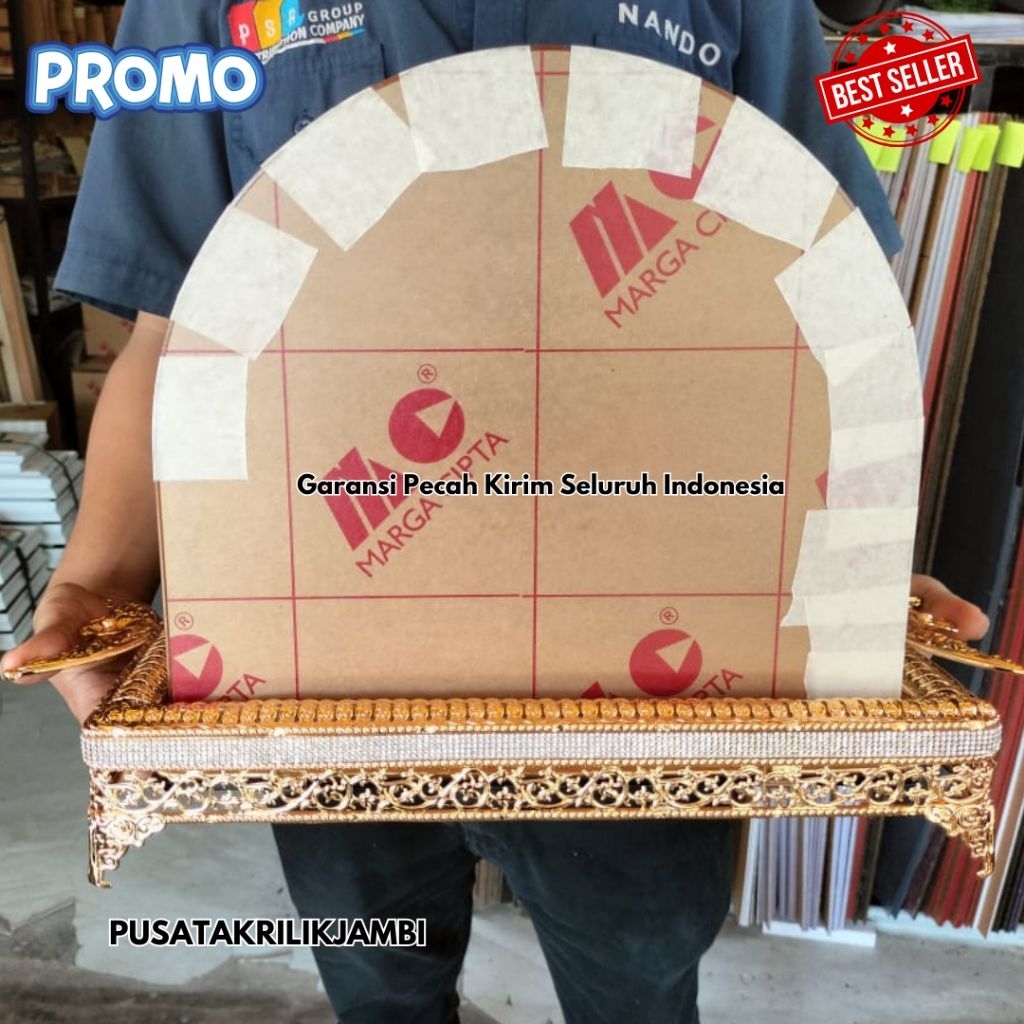 BOX HANTARAN BURUNG + TUTUP AKRILIK | BOX SESERAHAN PERNIKAHAN
