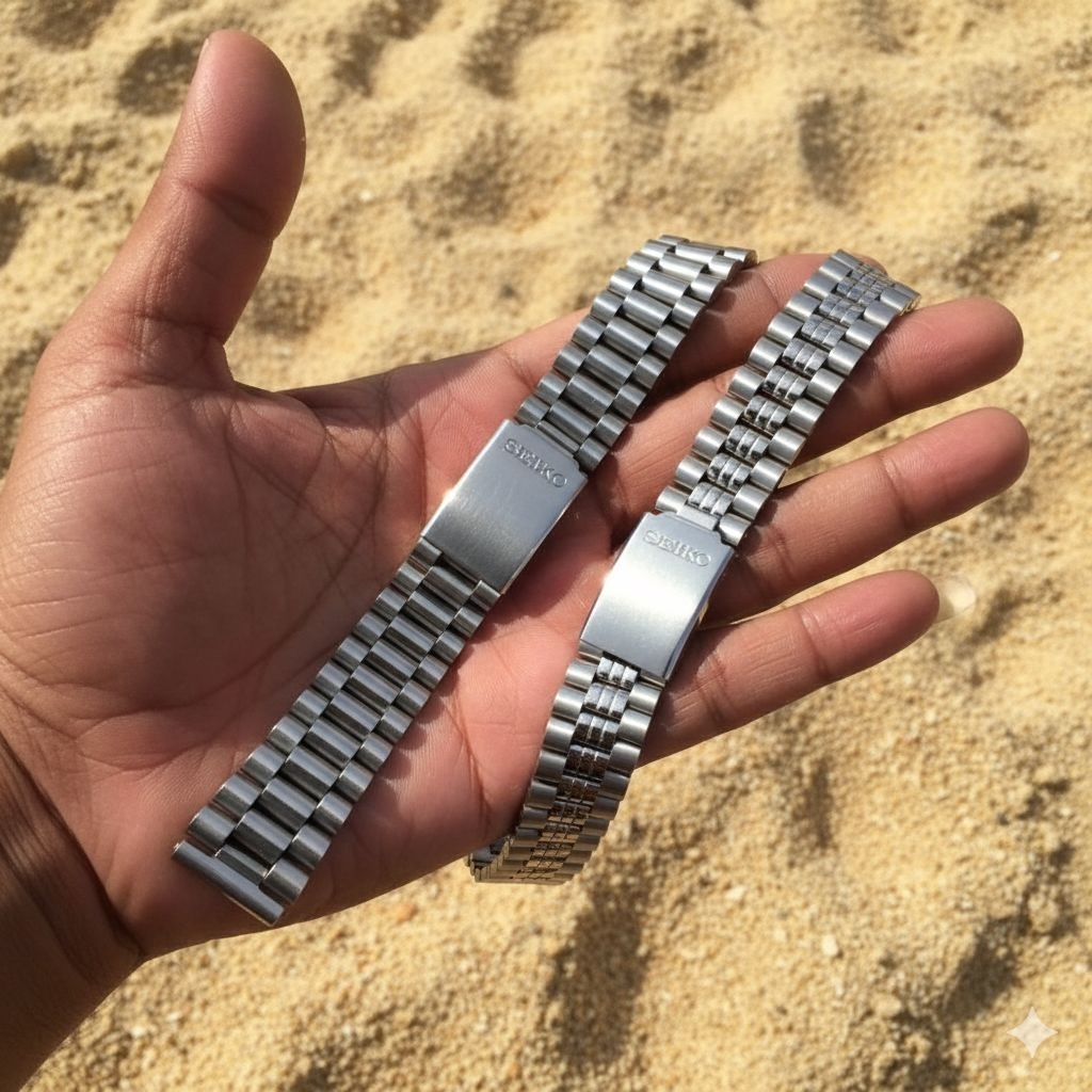 Rantai Jam Tangan Seiko 5 Steinless 18mm 20mm Anti Luntur Tali jam seiko