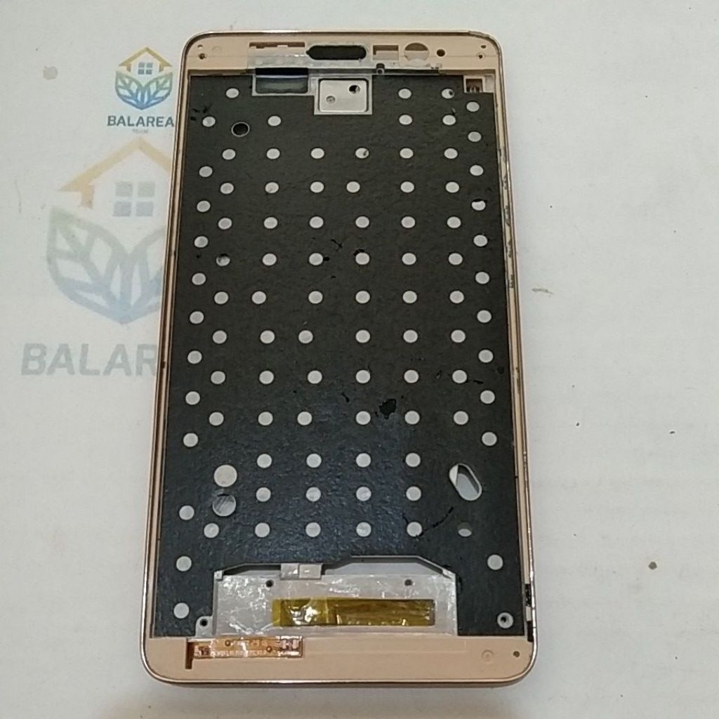Frame tulang tengah bekas Redmi note 3/3pro (gold) Copotan