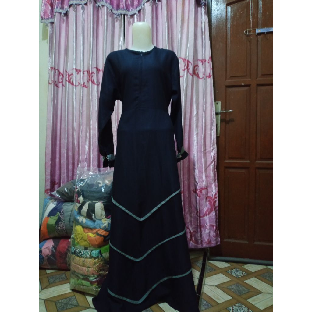 gamis navy list abu