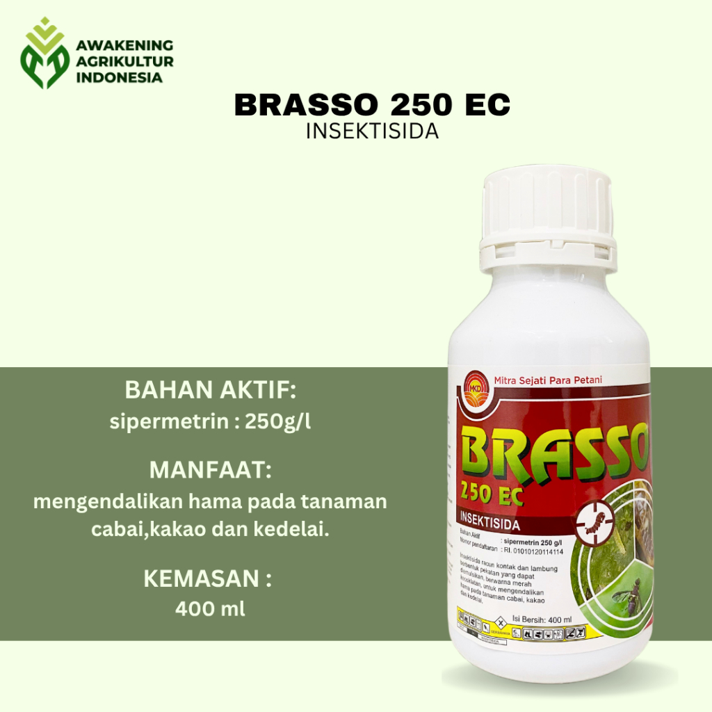 BRASSO 250 EC INSEKTISIDA 400 ML