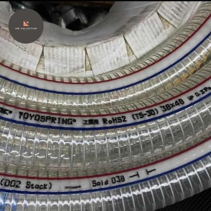 Spring Hose Toyox - selang plastik kawat TOYOX SPRING uk 1,5 inch