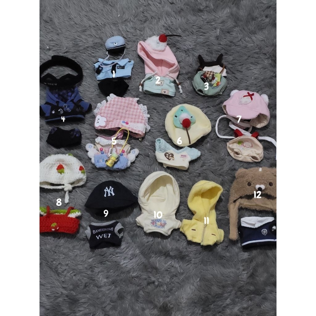 doll clothes baju boneka 10cm enhypen