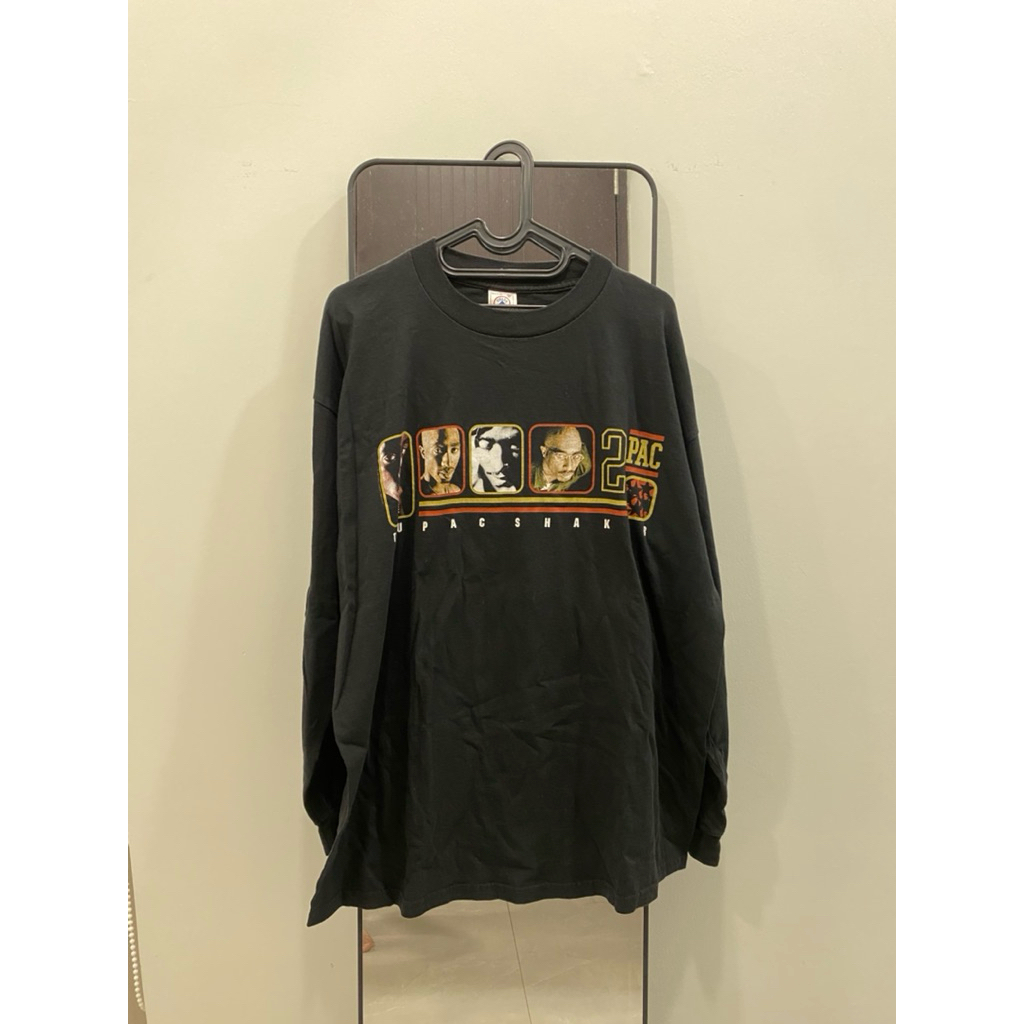 Vintage 1998 Tupac Shakur 2pac Rap Long Sleeve Tee