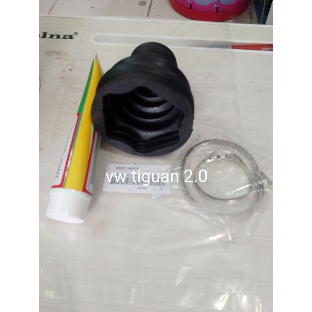 Dalam Boot as roda boot as tarik boot drive shaft driveshaft gearbox boot cv joint dalam vw tiguan 2