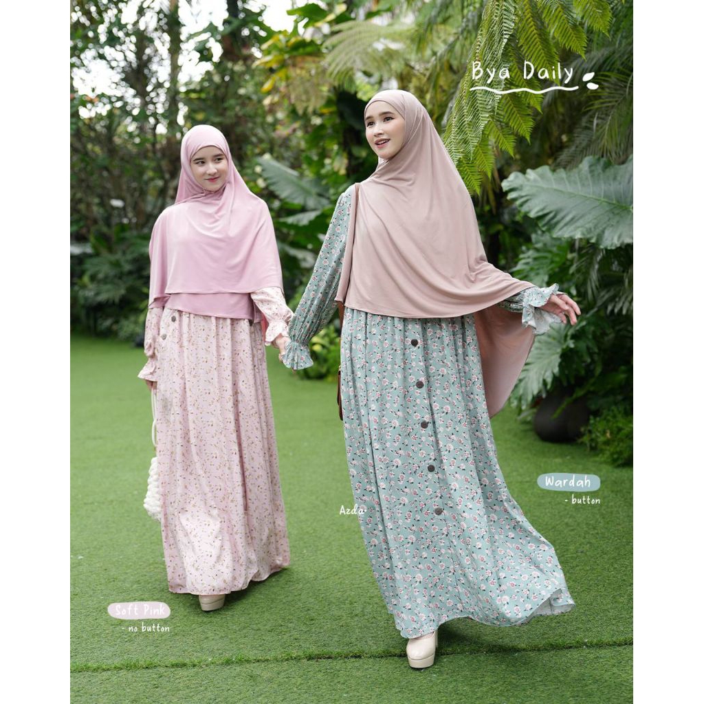 Bya Daily By Azda/ Daily dres/ Daily katun/gamis daily/gamis rayon/gamismurah