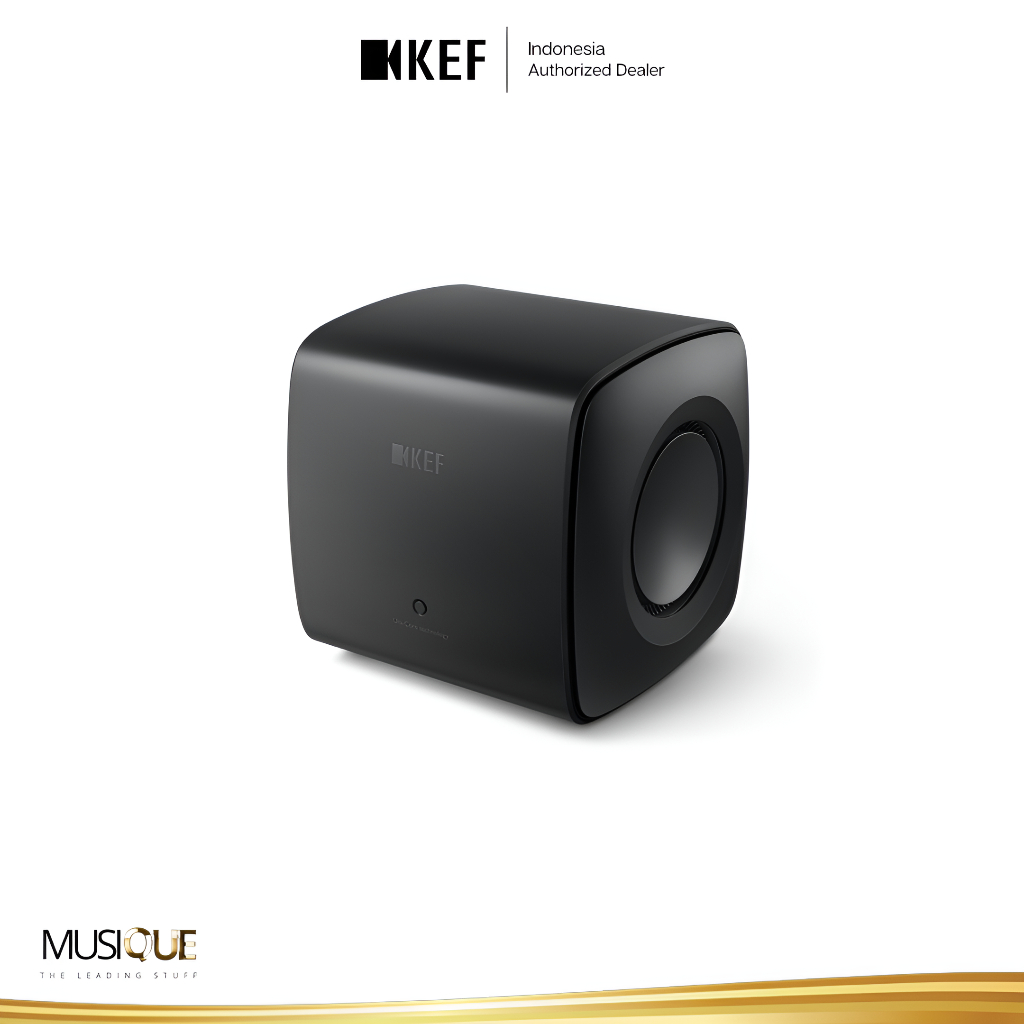 KEF KC62 Subwoofer The Biggest Small Subwoofer - Black