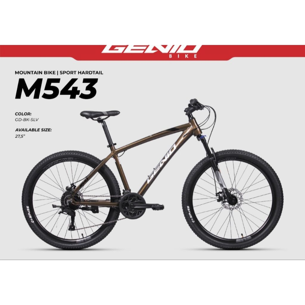 Sepeda Gunung Genio 27,5 M 543 GENIO 27 speed
