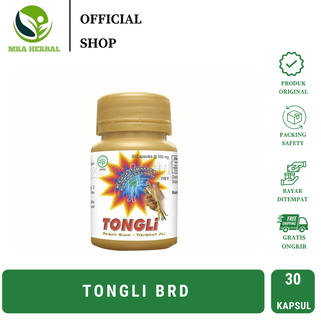 Borobudur Tongli 30 Kapsul | Tongkat Ali Pasak Bumi BRD 30 Kapsul