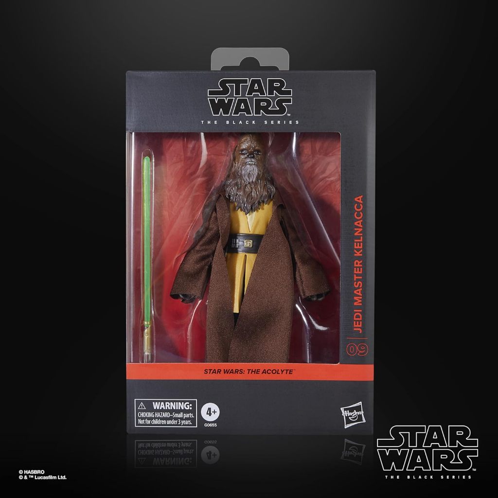 STAR WARS The Black Series Jedi Master Kelnacca, The Acolyte Deluxe Collectible 6 Inch Action Figure
