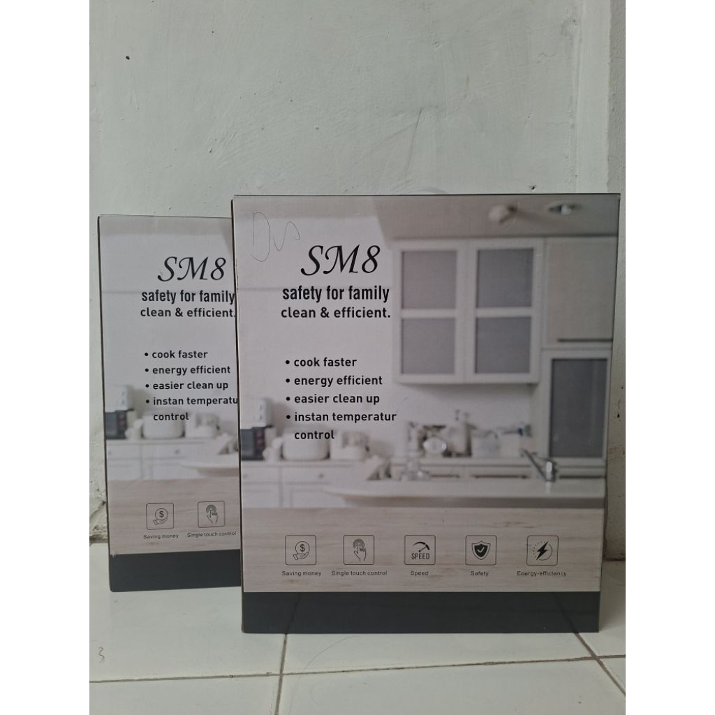 Decluttering| Kompor Listrik Halogen SM8 Baru, Bonus Wok Pan