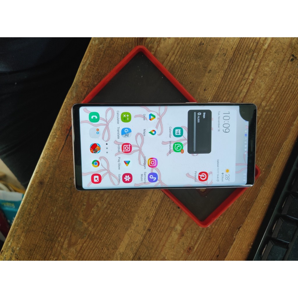 Samsung Galaxy note 9 snapdragon 845 ram 6gb rom 128gb