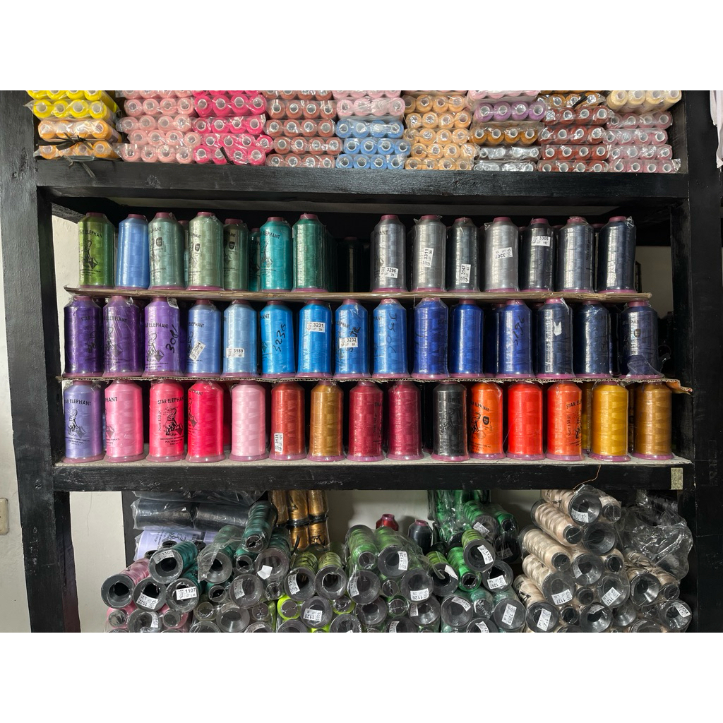 benang Star elephant | benang bordir | SE bordir satuan