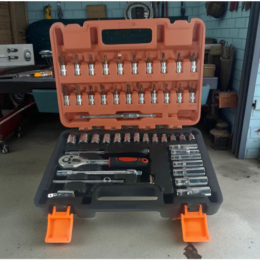 Kunci Pas 53-in-1 Set Kunci Pas Professional Tools Chrome Vanadium - CR-V53