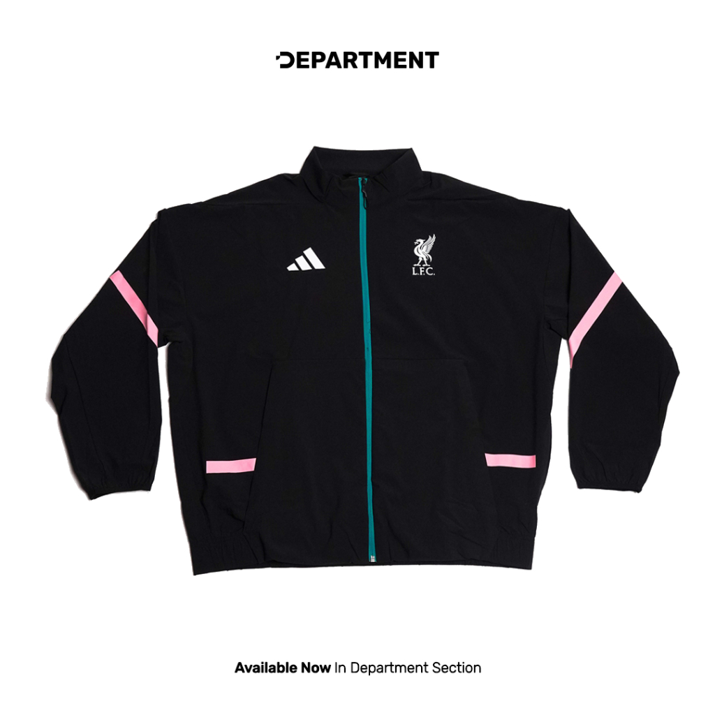 ADIDAS LIVERPOOL FC ANTHEM JZ0138 Jaket Bola Pria ORIGINAL